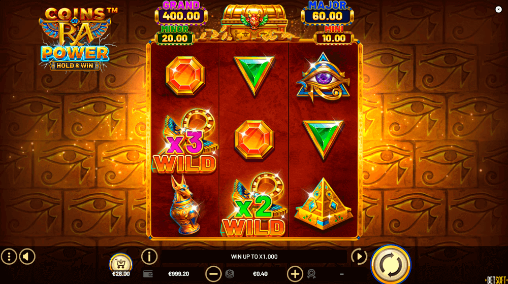 Coins of Ra Power Key Details