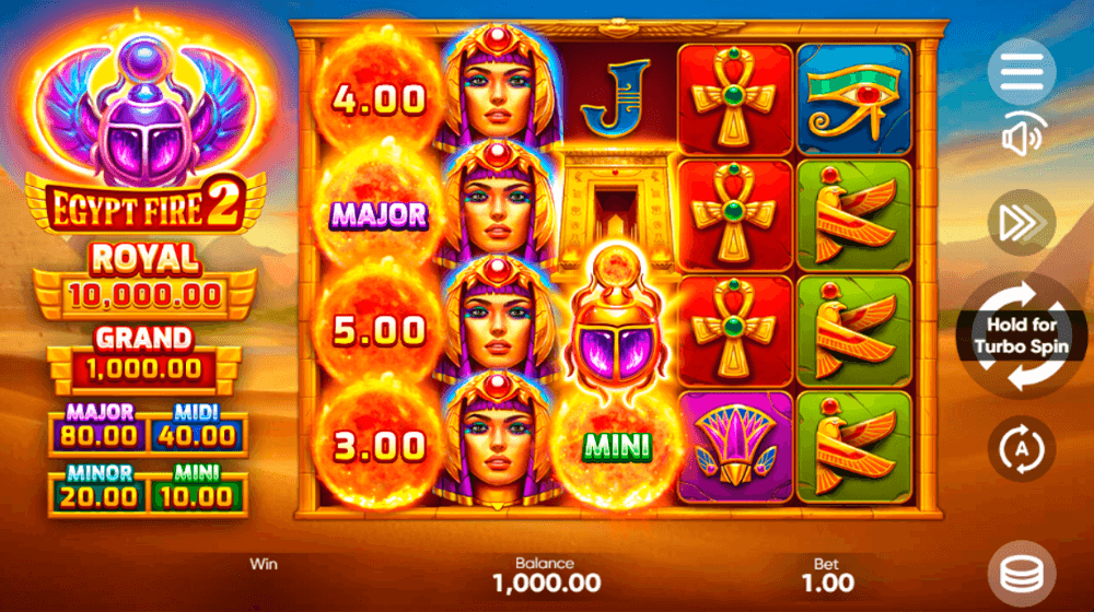 Egypt Fire 2 Key Details