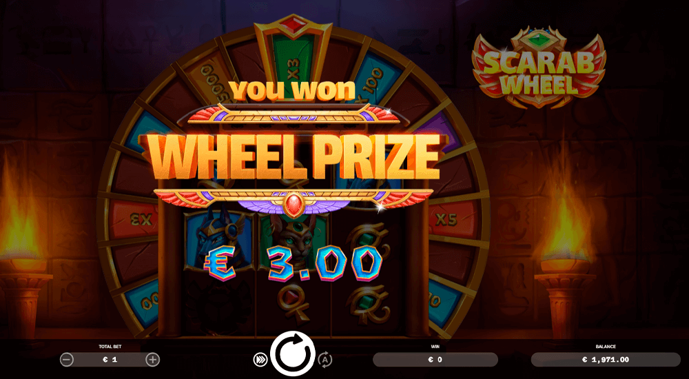 Scarab Wheel Bonuses